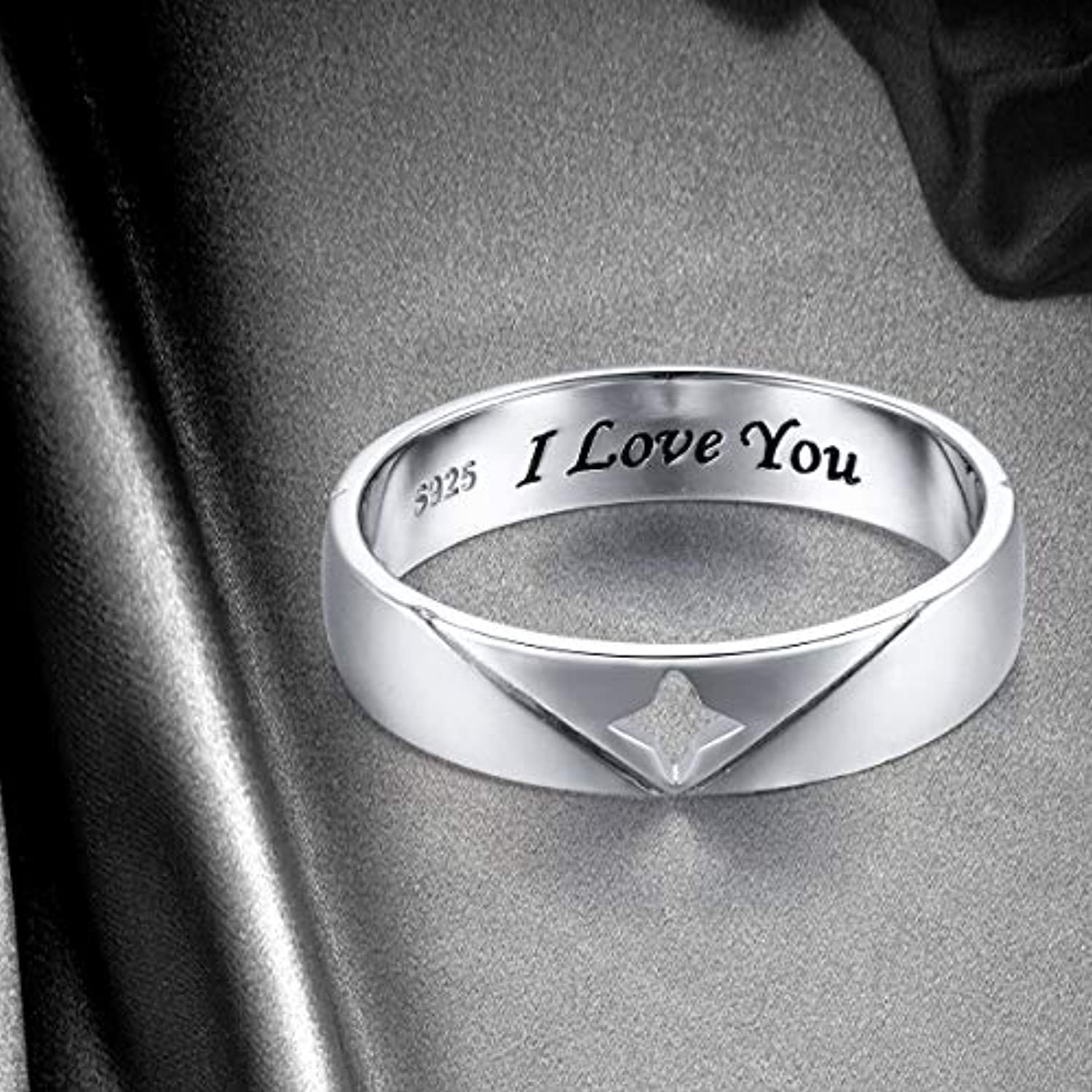 High Quality Matte Finish Finger Ring Only Love You Laser 304 Stainless  Steel Band Ring - China Stainless Steel Ring and Stainless Steel Finger Ring  price | Made-in-China.com